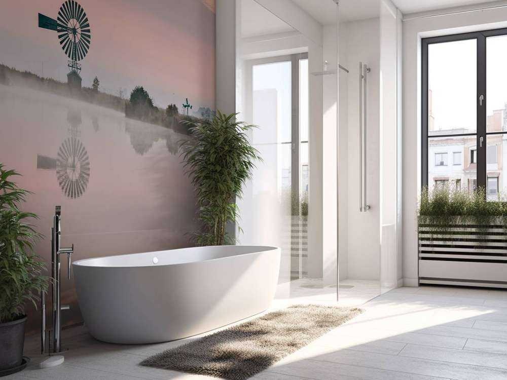 Moulin à vent en métal