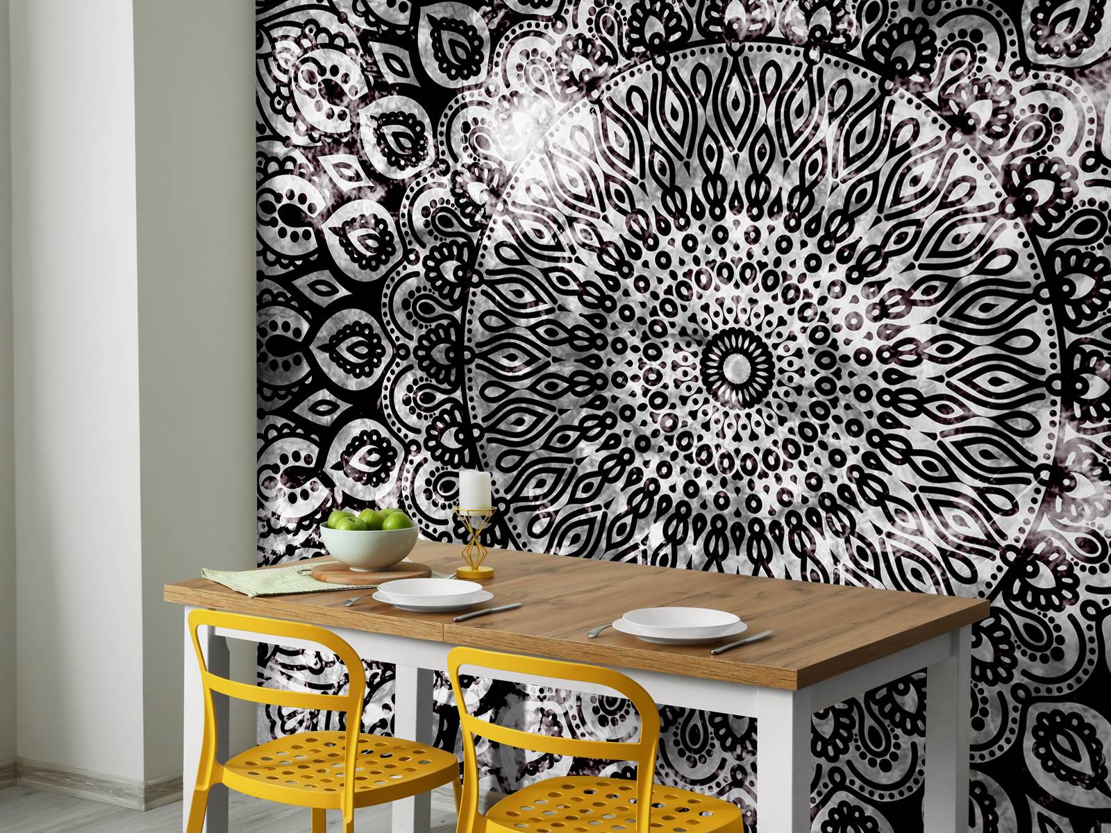 Mandala abstrait