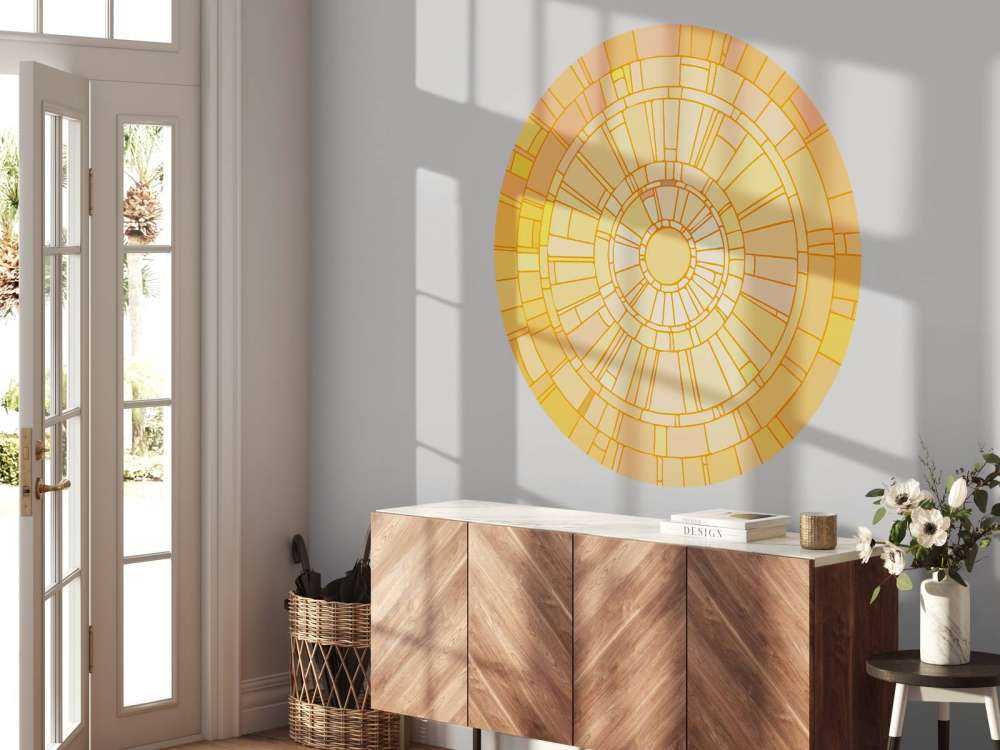 Mosaïque rayons de soleil