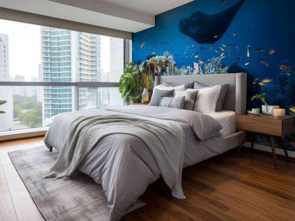 Manta reef on the reef