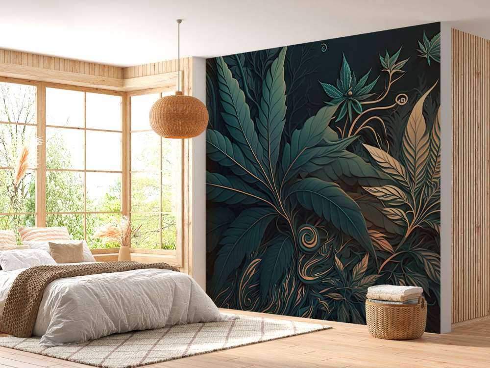 Design de la nature bleu canard