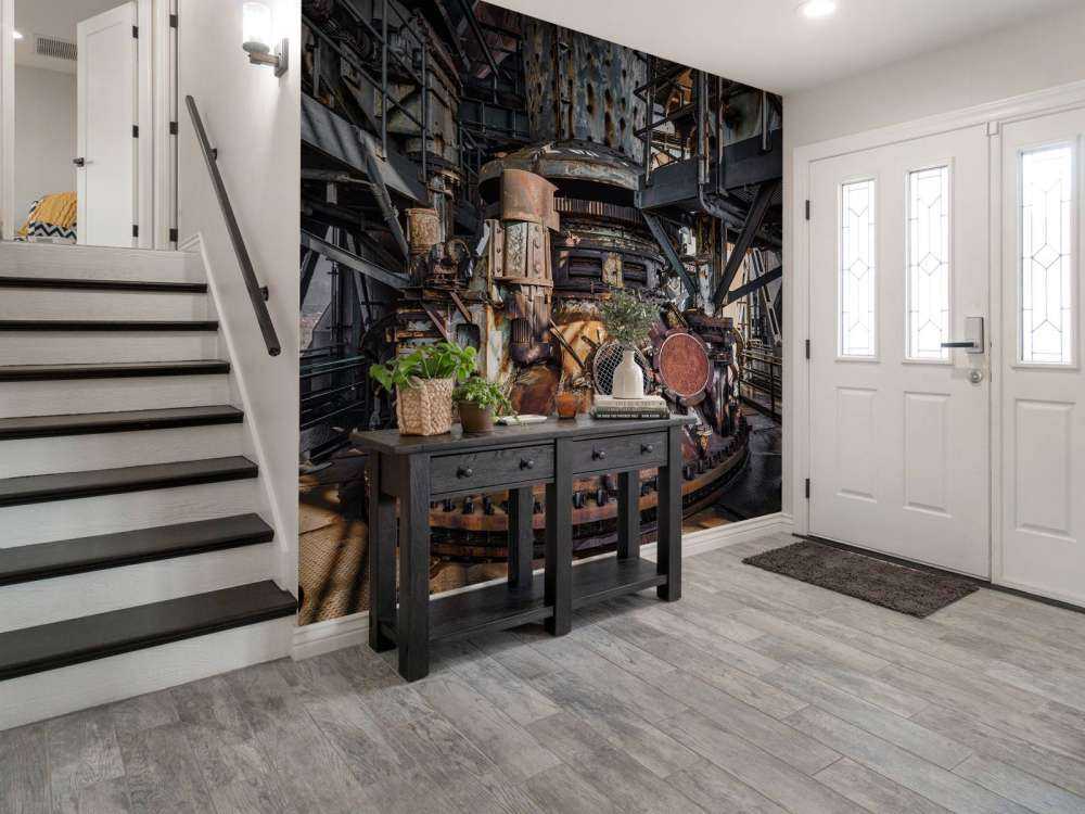 Ancienne usine rouillée