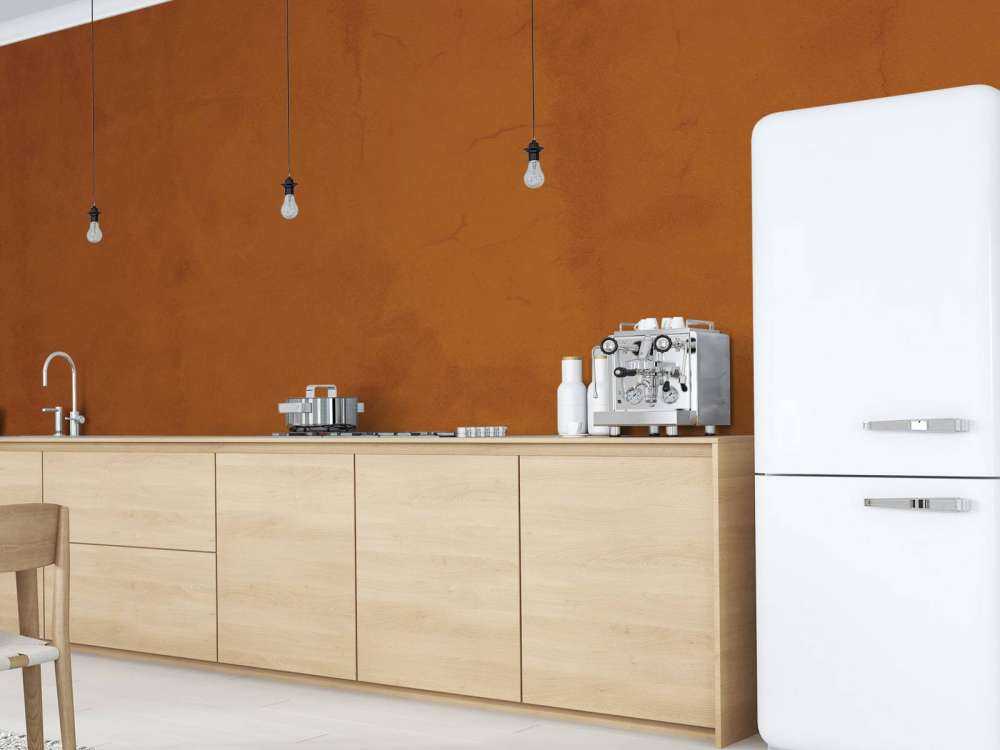 Béton rouge brun clair