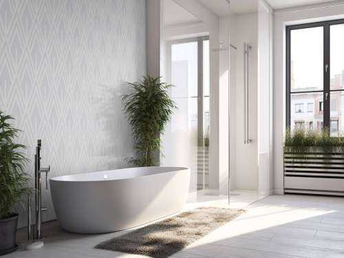 Art déco vintage gris
