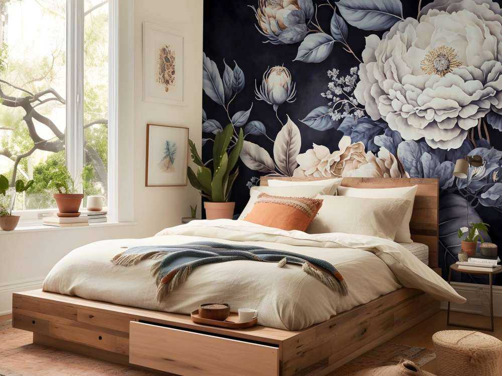 baroque, floral, grand et sombre