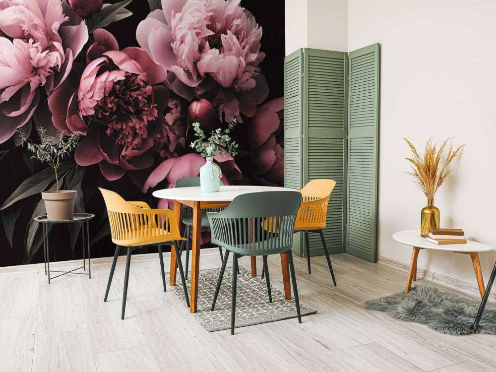 pivoines opulentes fleurs romantiques rose pastel