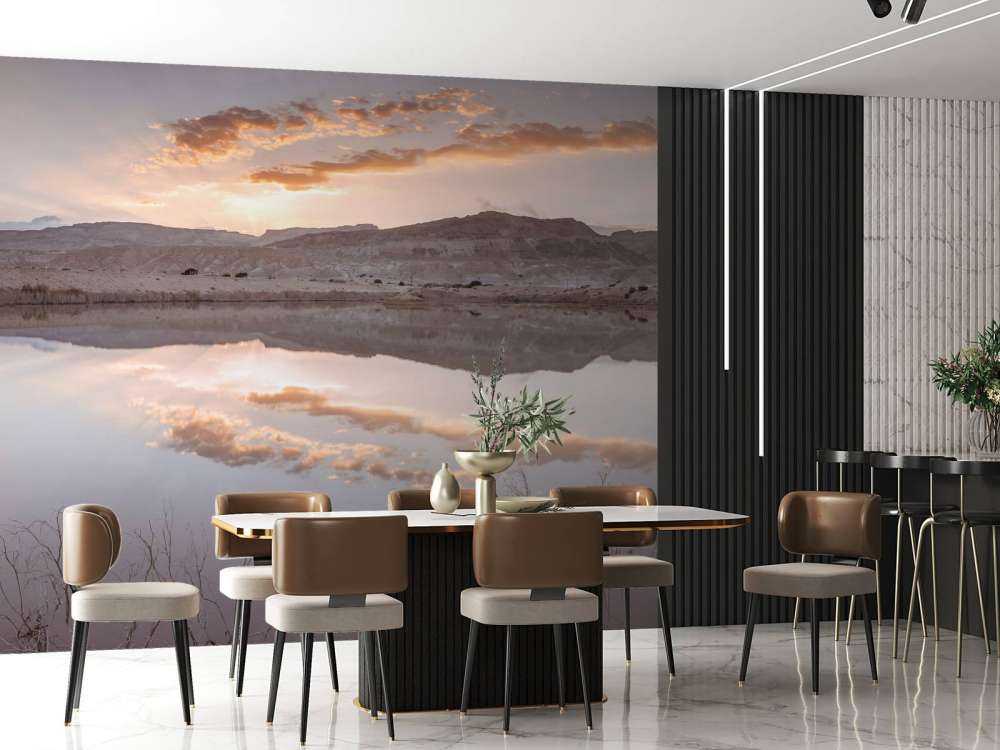 Montagnes au bord de la mer Morte