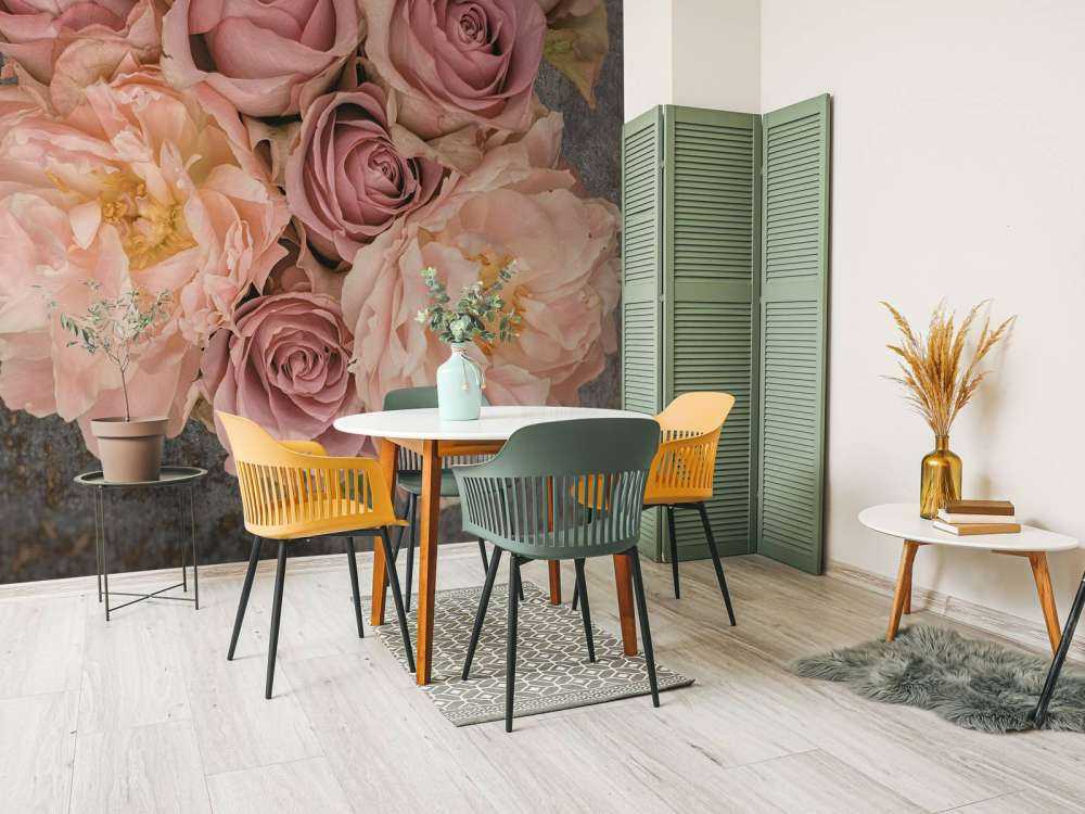 Bouquet de roses vintage