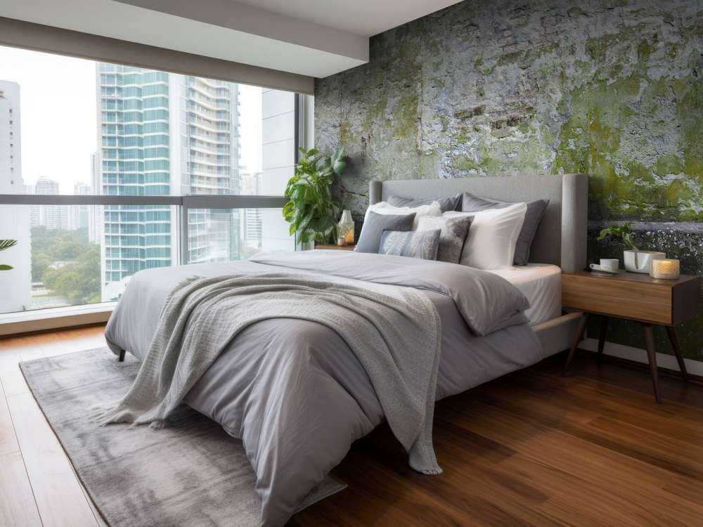 Mousse sur un vieux mur