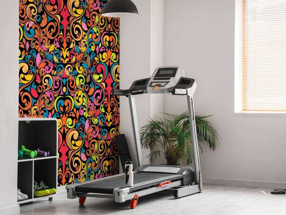 Figures abstraites colorées