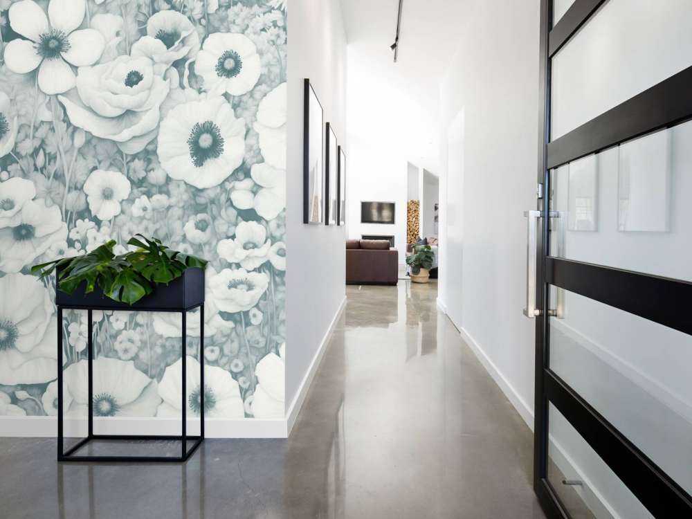 Conte de pavot monochrome océan