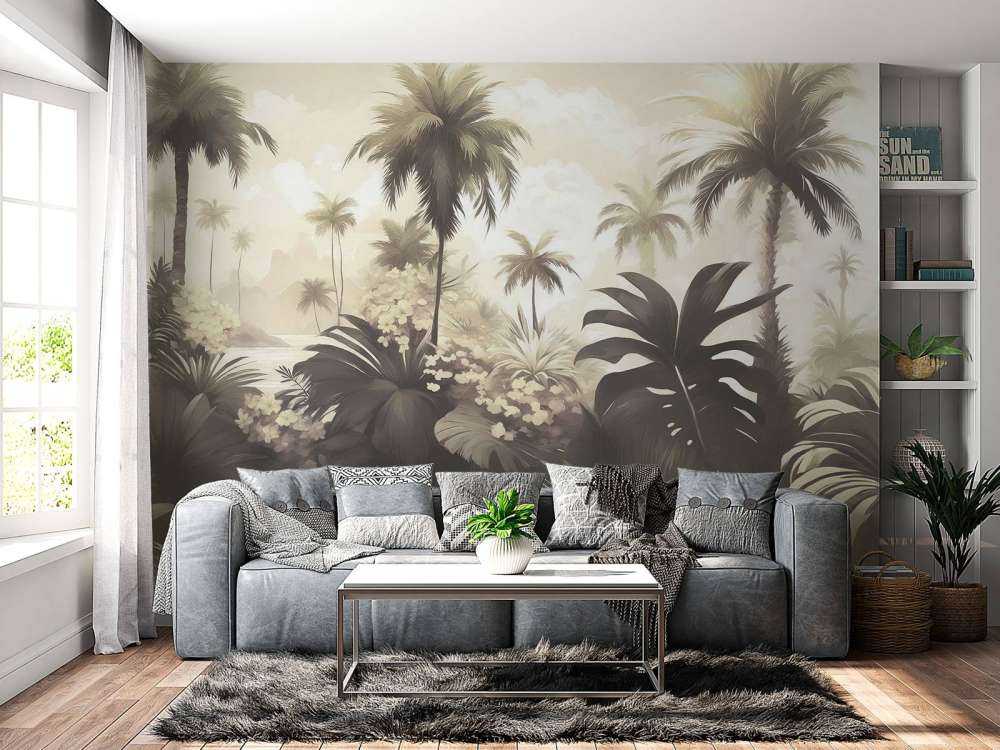 Souffle des tropiques Vert Foncé