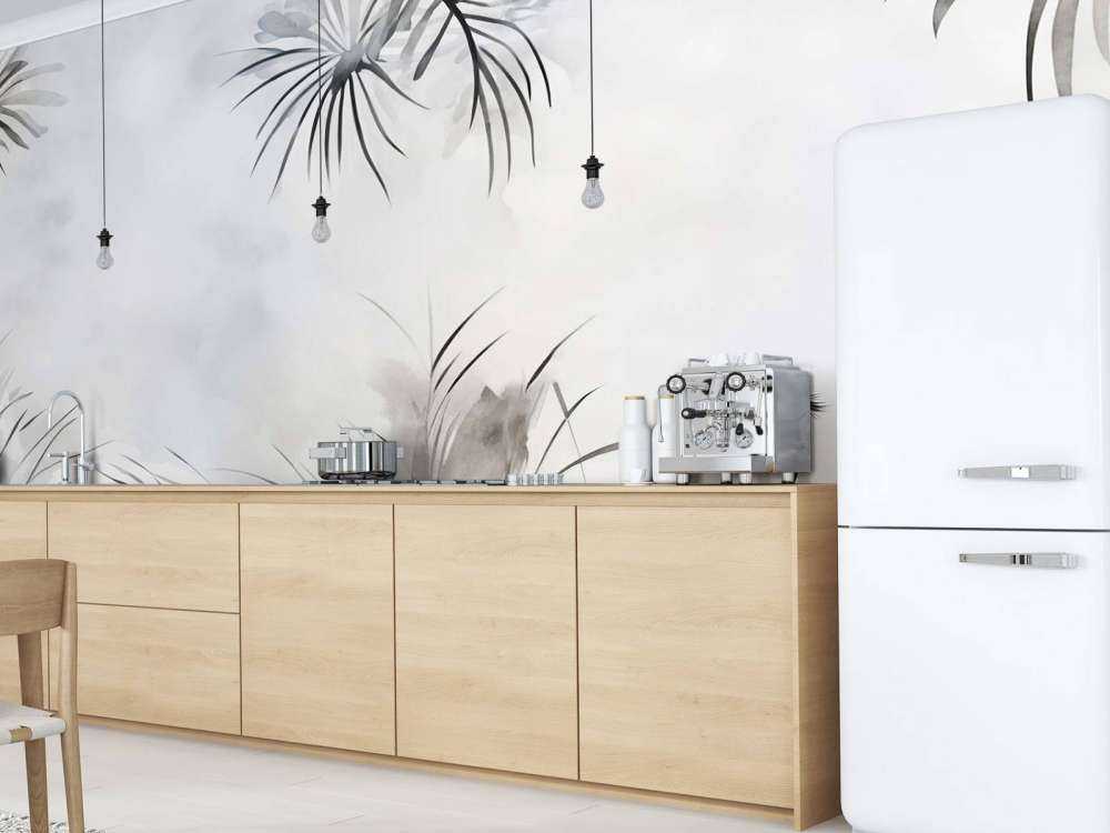 Grues en gris champêtre