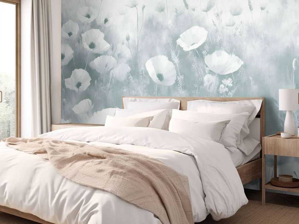 Danse de fleurs sauvages - vert foncé