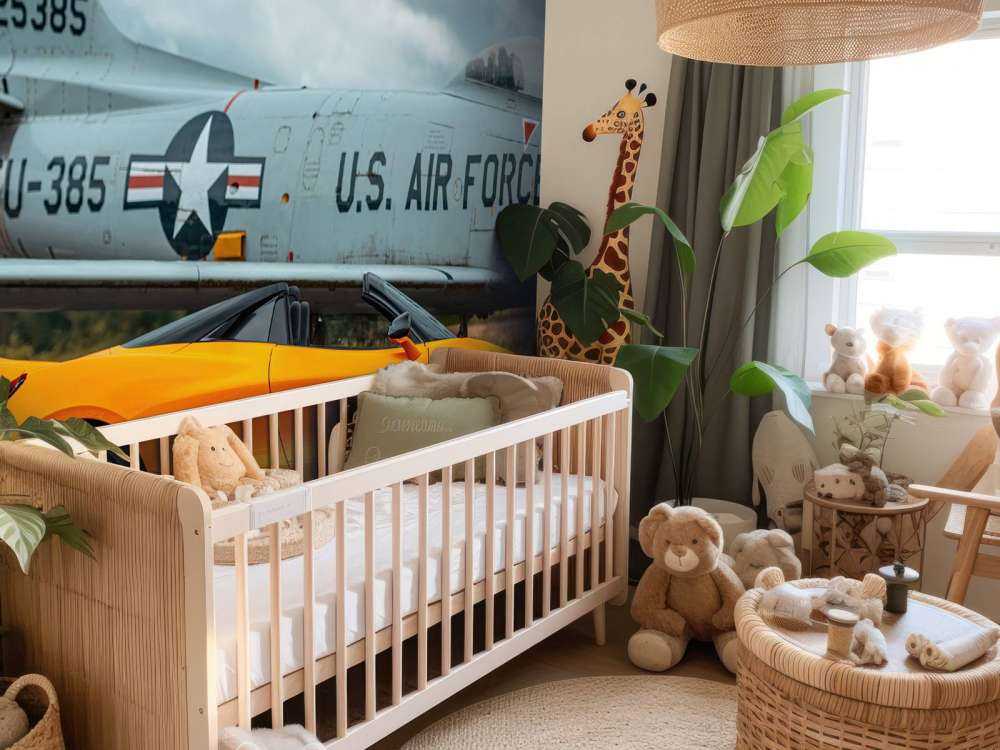 Supercar en avion de chasse