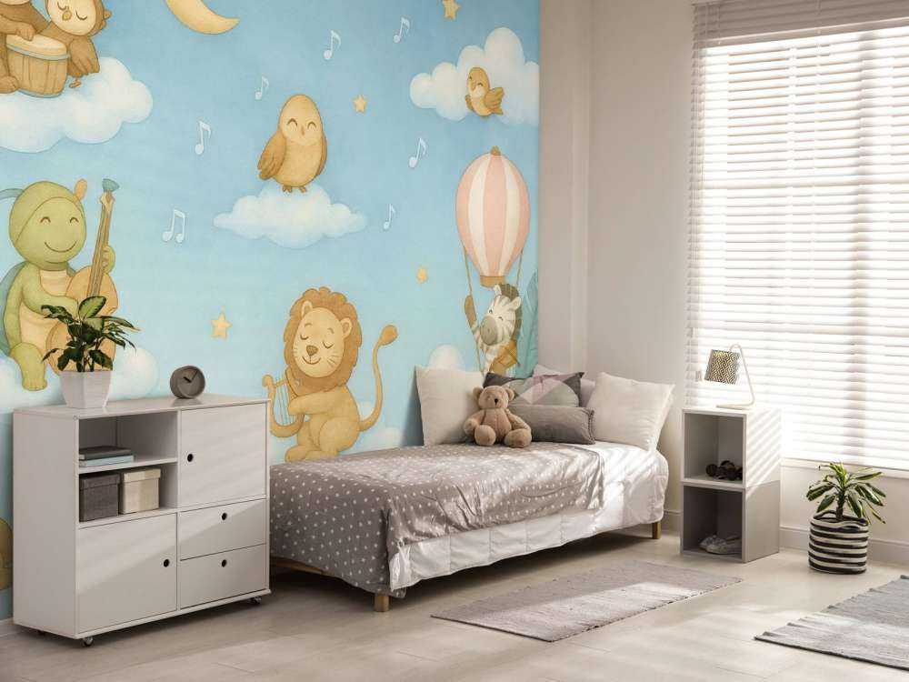 Concert nocturne dans les nuages