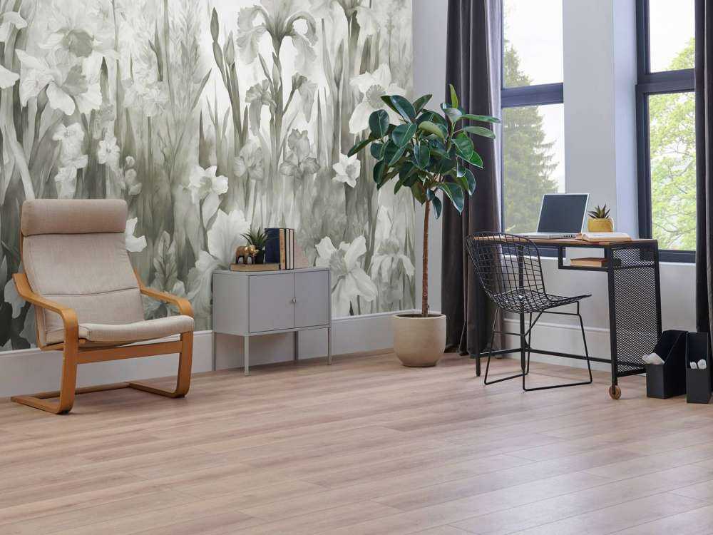 Printemps parfumé - gris