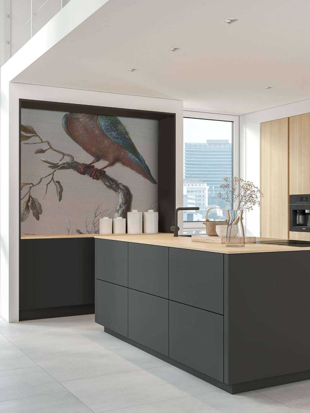 Martin-pêcheur peinture