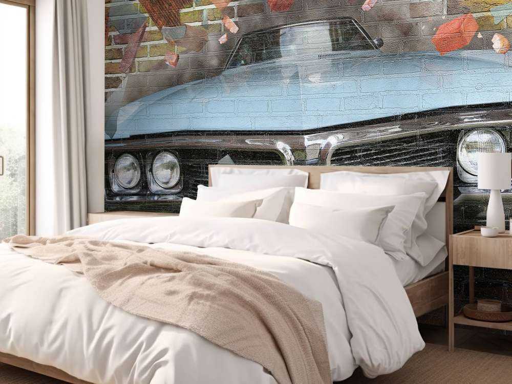 Graffitis sur la voiture