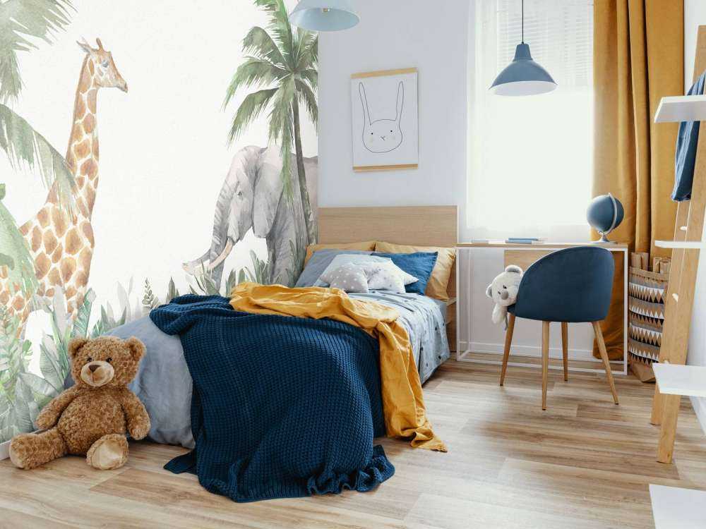 Animaux de la jungle coloré