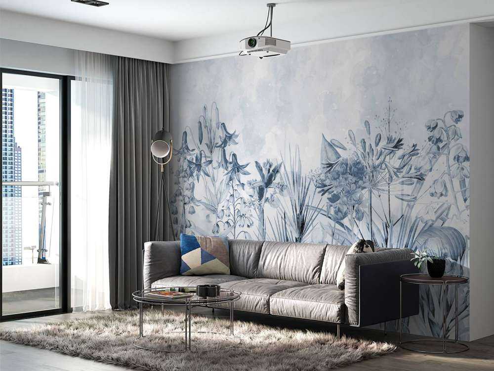 Élégance Florale Monochrome