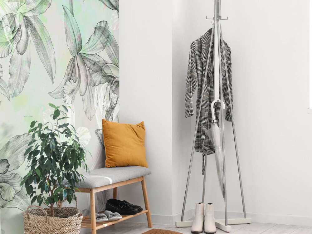 Harmonie d'orchidées aquarelle