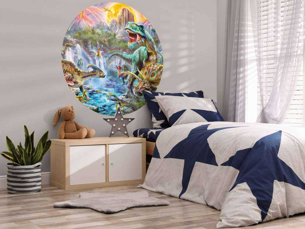 Dinosaurs at the Waterfalls