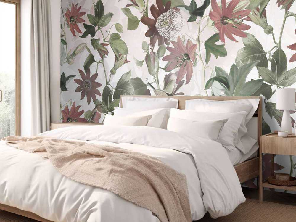 Sept oiseaux dans un feuillage enchanté - Jardin de rose