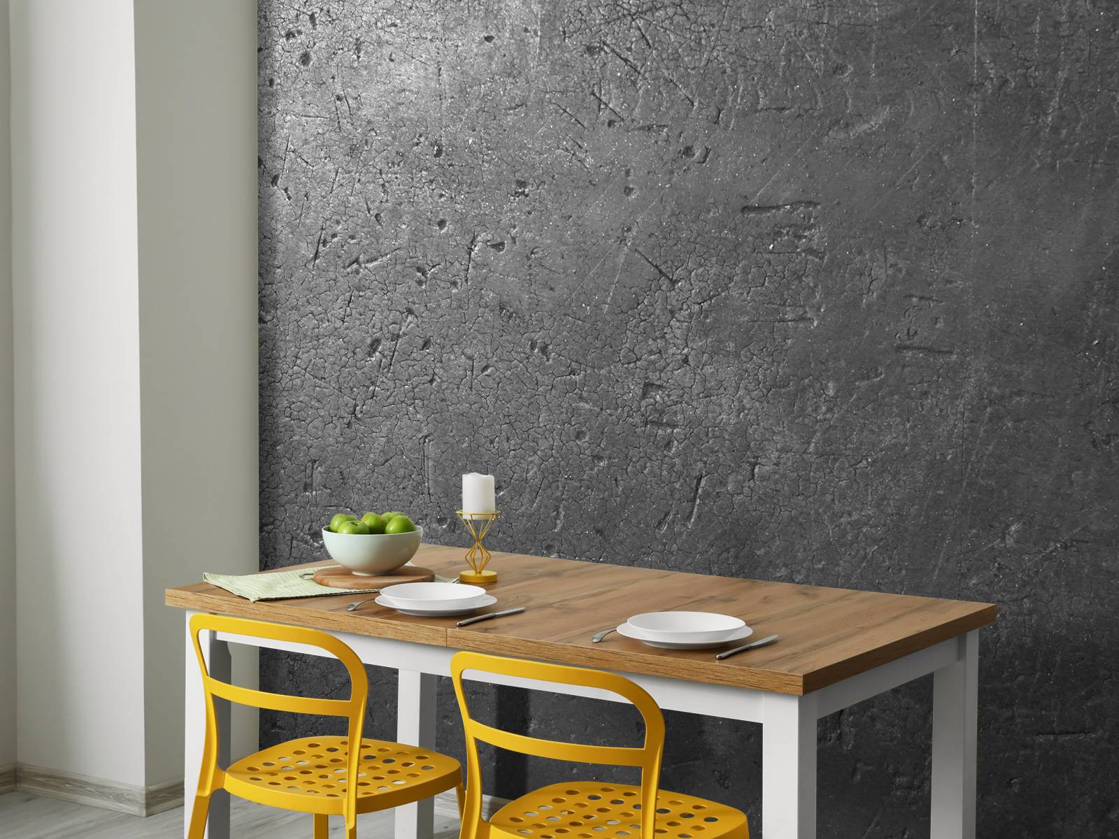 Mur en béton gris