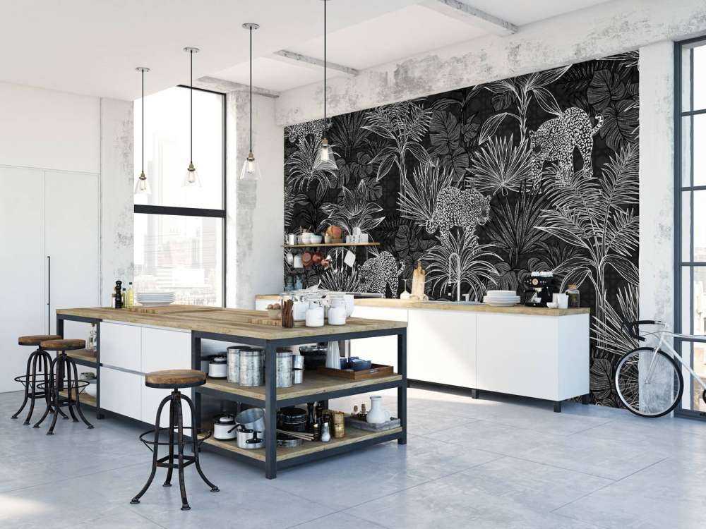 Palmiers et panthères