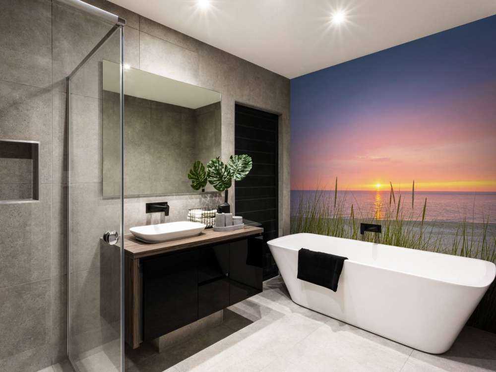 Lever de soleil sur la côte