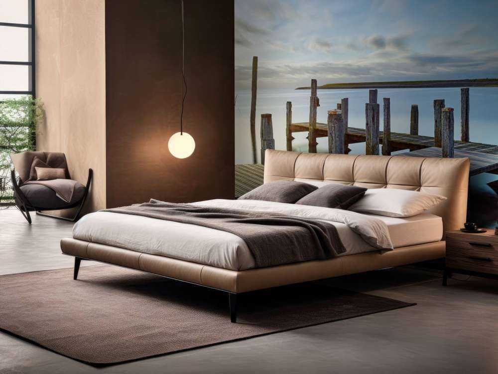 Jetée en bois au lever du soleil