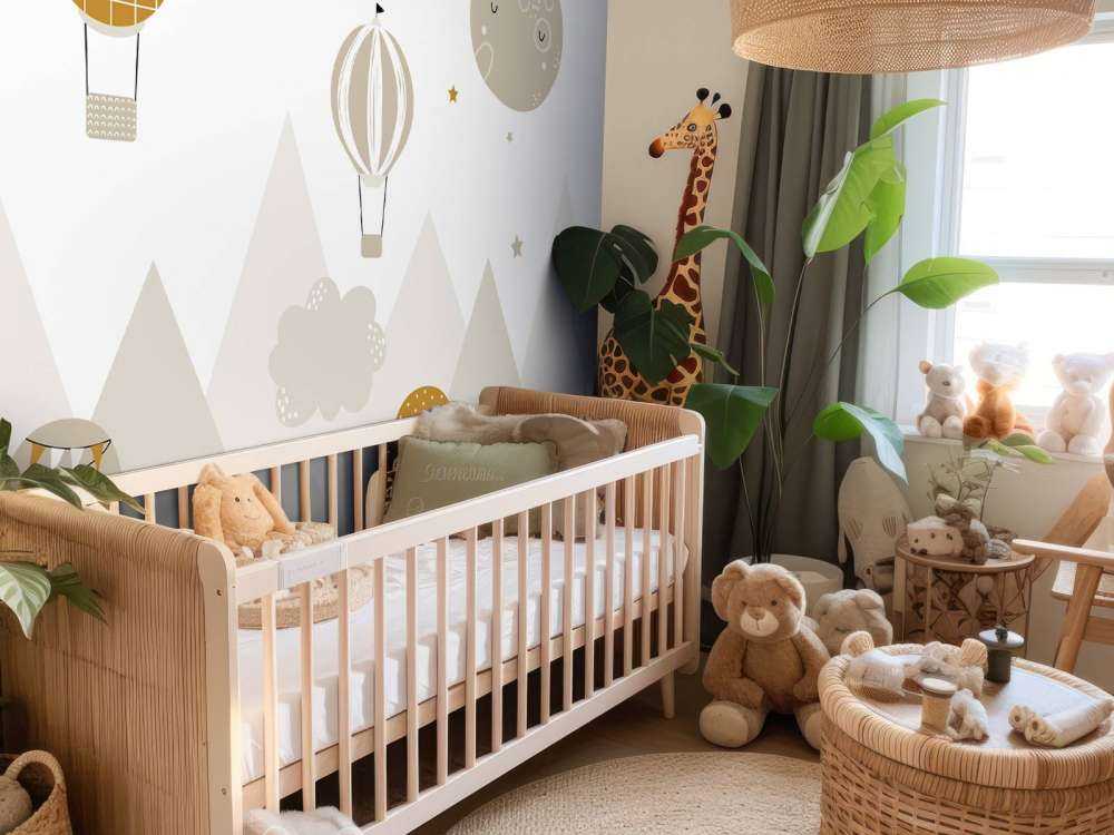 Montgolfières à travers les montagnes