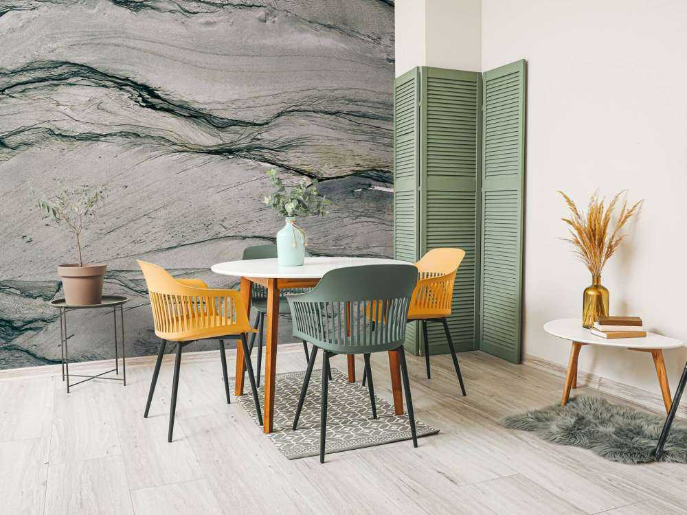 Marbre stratifié avec profondeur