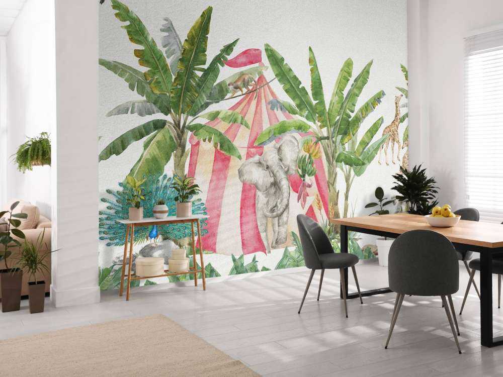 Cirque dans la jungle