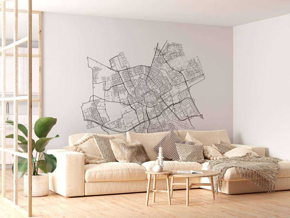 Carte de Groningen, blanc