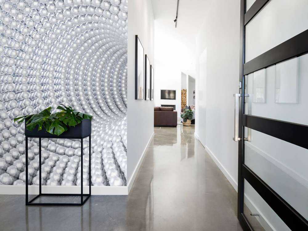 Tunnel avec bulles 3D