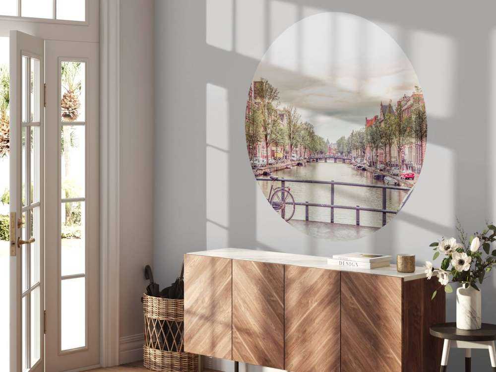 Amsterdam sous les nuages