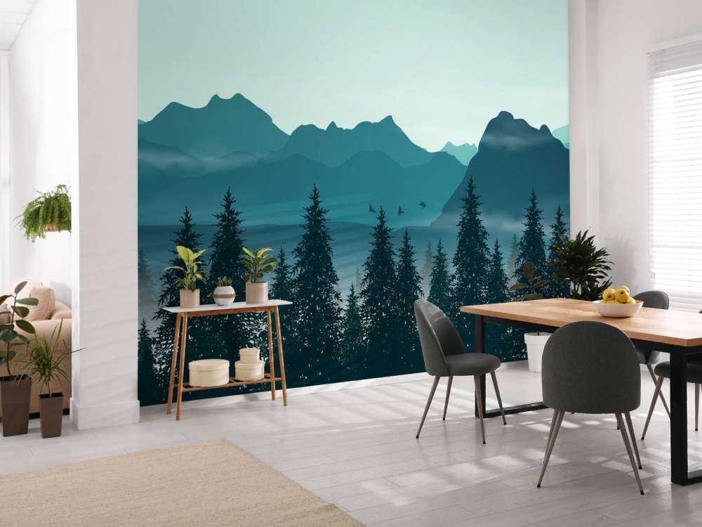 Illustration de la forêt