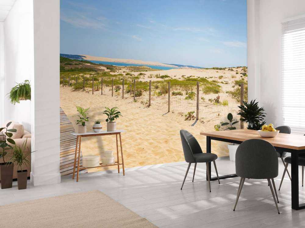 Chemin vers la plage