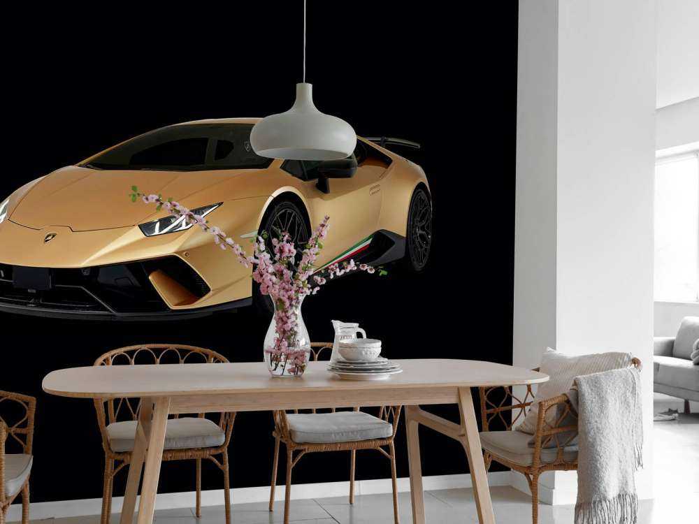 Lamborghini Huracán - Avant droit, noir