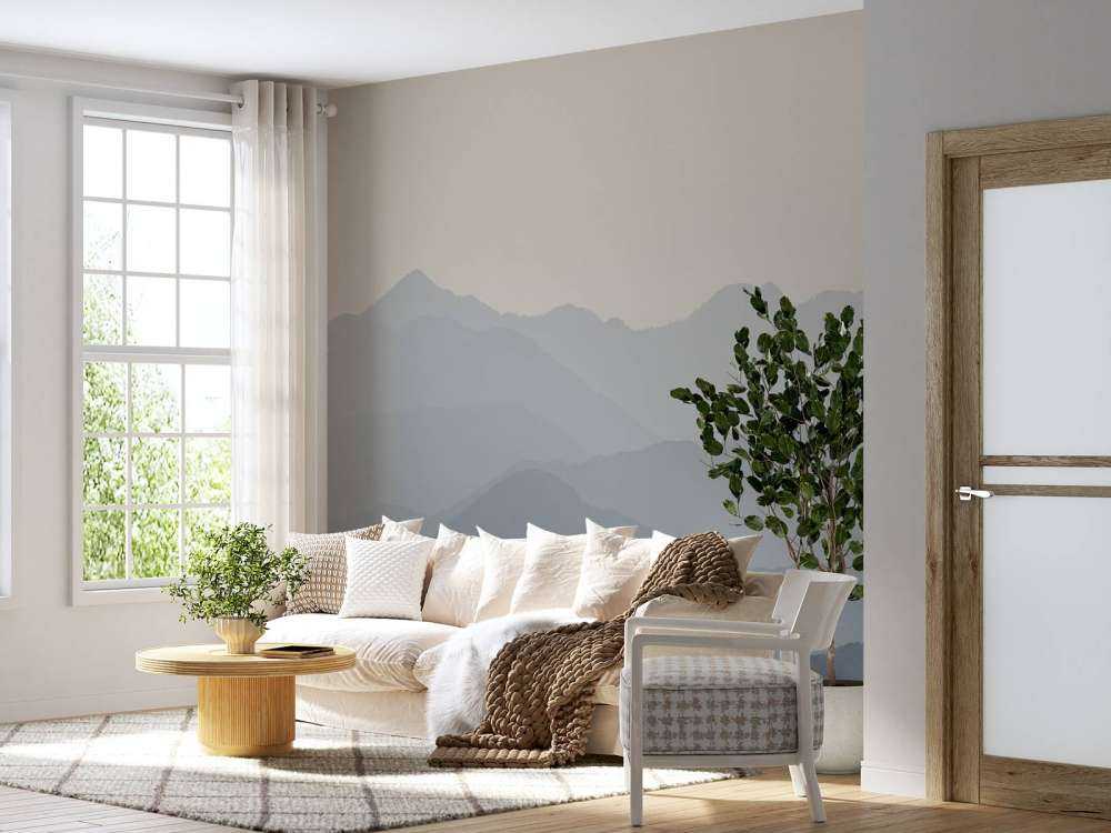 Paysage de montagne dans la jungle