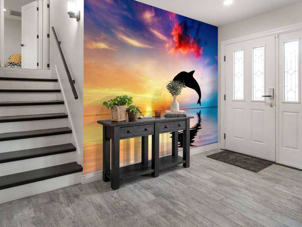 Silhouette de dauphin