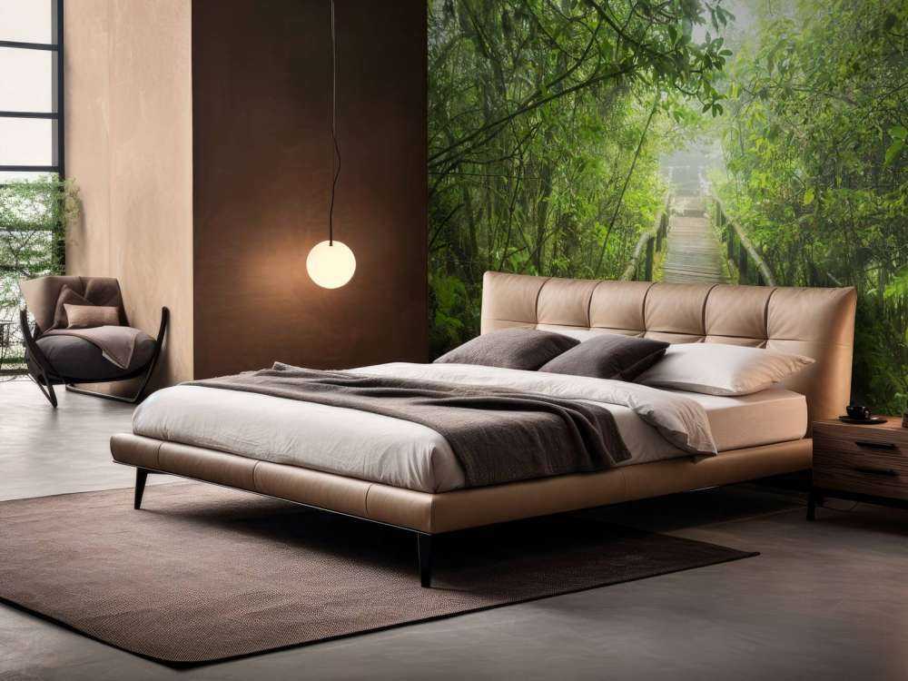 Jungle verte et brumeuse