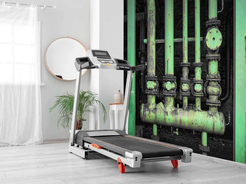 Vieux tubes de couleur verte