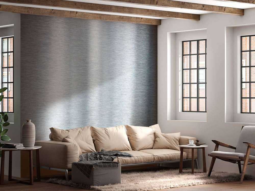 Texture aluminium brossé