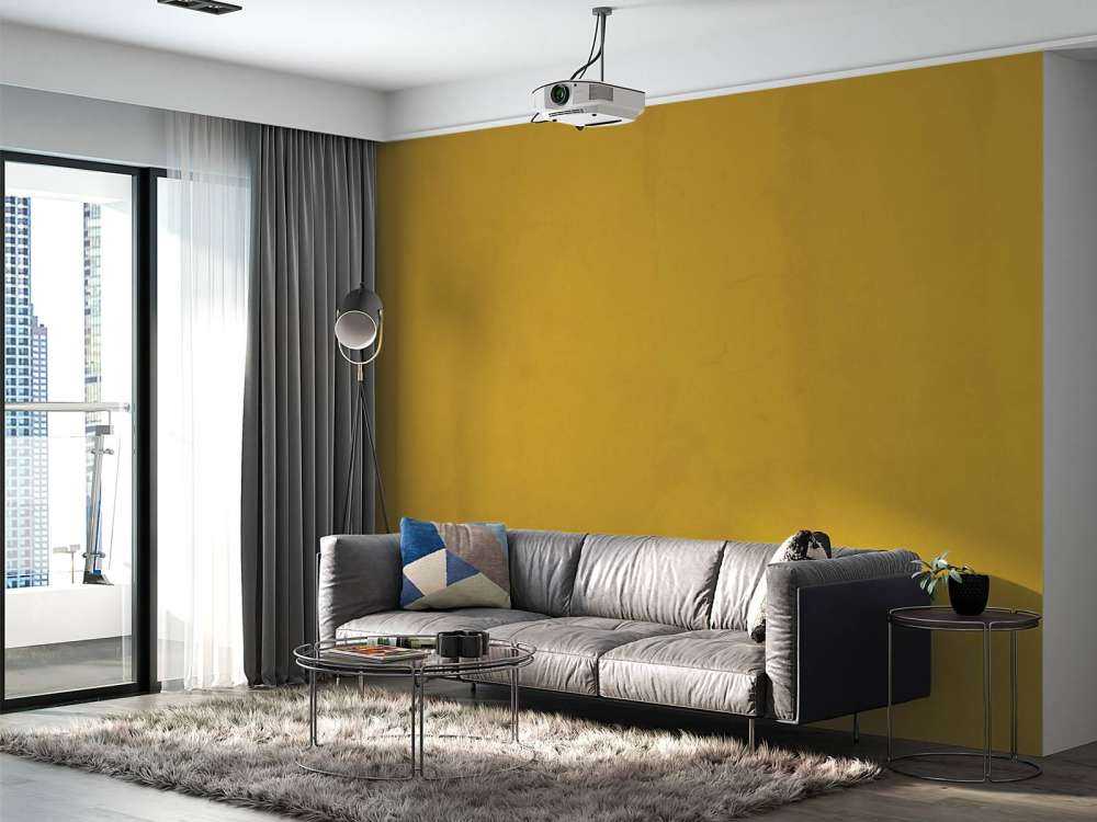 Béton brun jaune