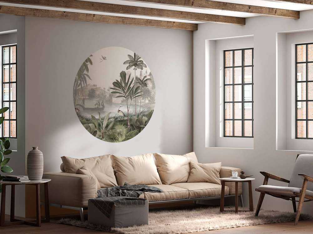 Leopard Landscape - Green