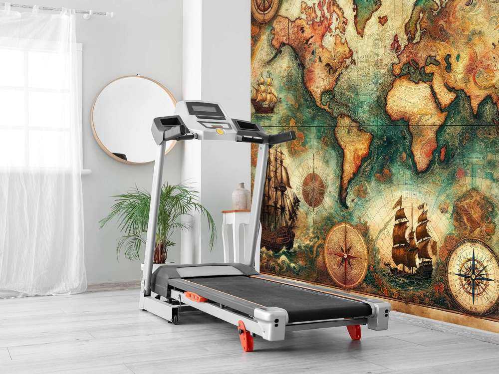 Carte du Monde Historique Vintage