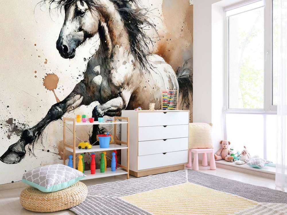 Explosion d'énergie équine